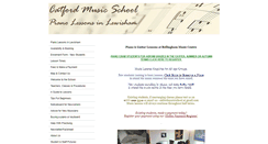 Desktop Screenshot of catfordmusicschool.com