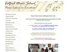 Tablet Screenshot of catfordmusicschool.com